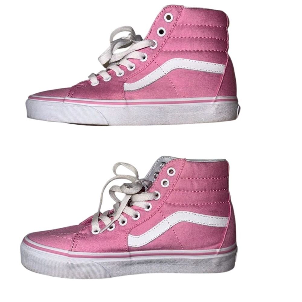 Vans Sk8-Hi Women's Pink High-Top Sneakers Woman's Size 7 Casual Shoes